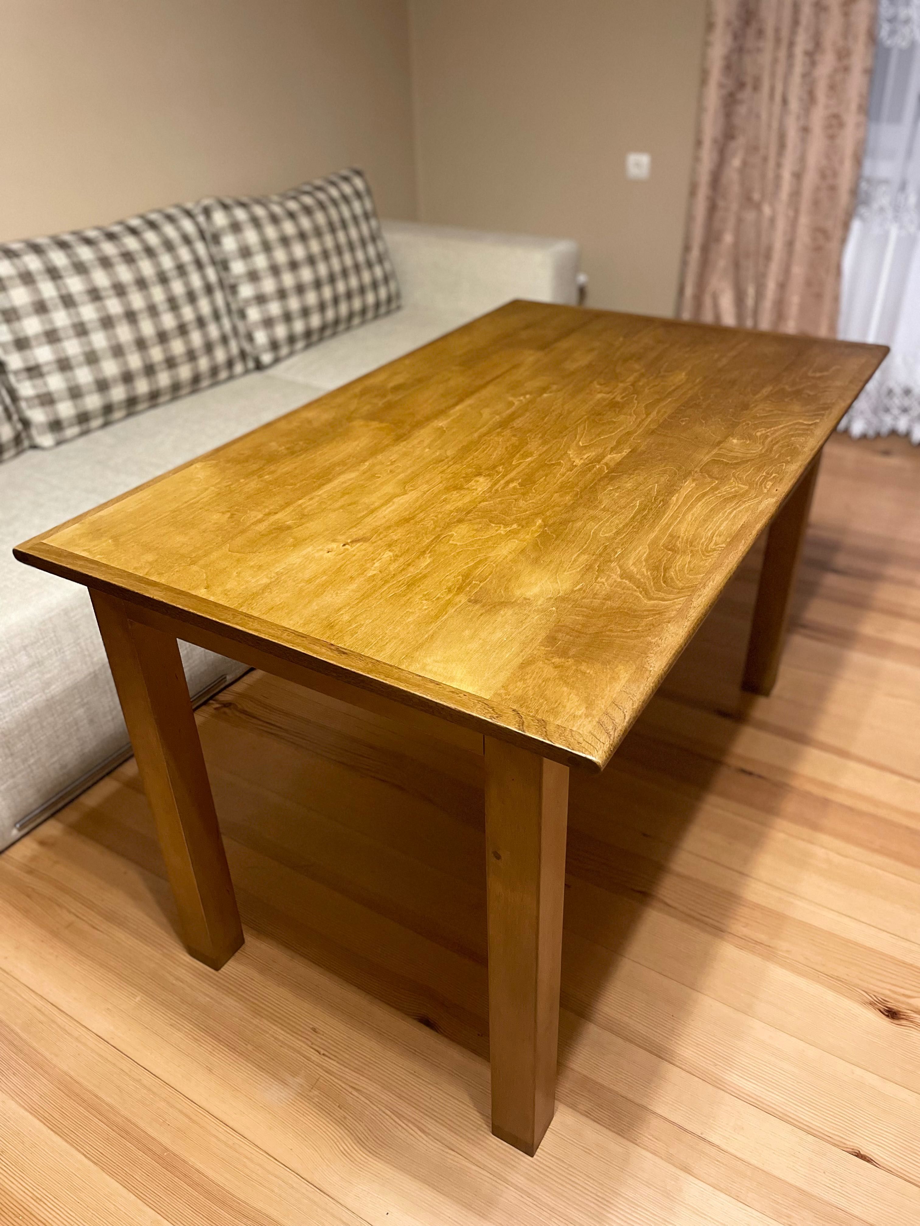 Стіл обідній стіл для кухні стіл для сім’ї стіл прямокутний з дерева