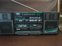 Philips 2 кассетный  музцентр