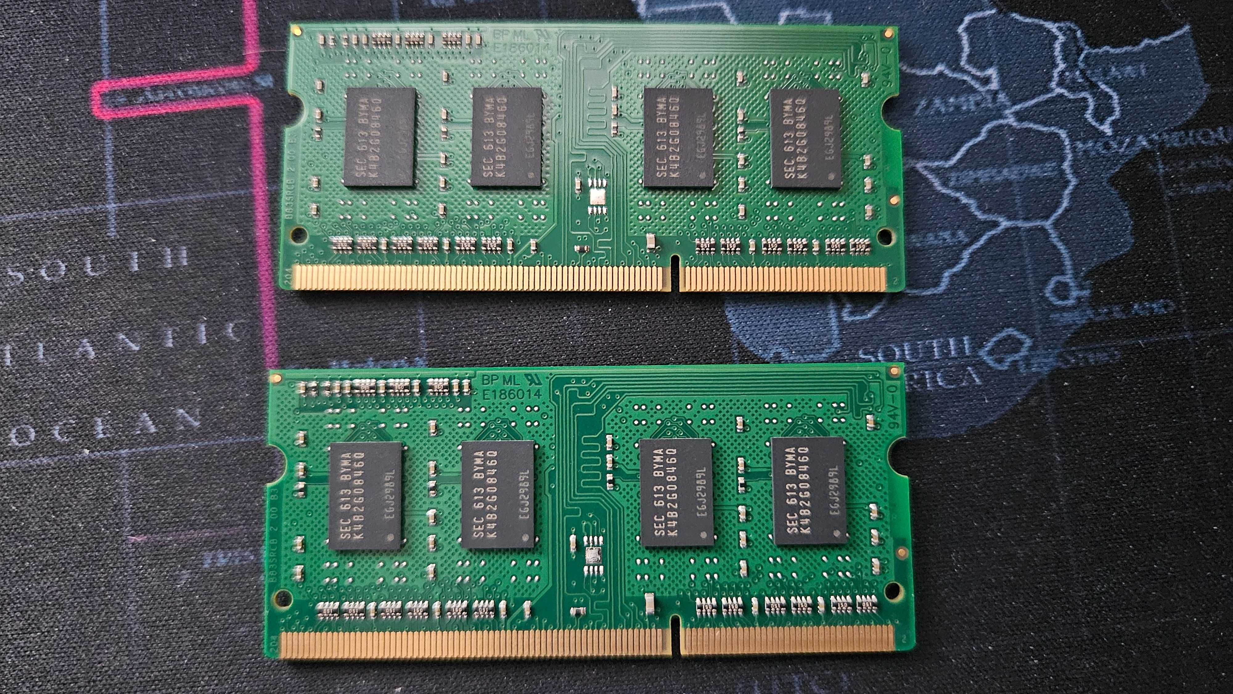 Pamięć RAM DDR3 L 2 x 2GB = 4GB 1,35V SO-DIMM 1600 (laptop, QNAP, NAS)