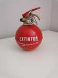 Extintor antigo Halon