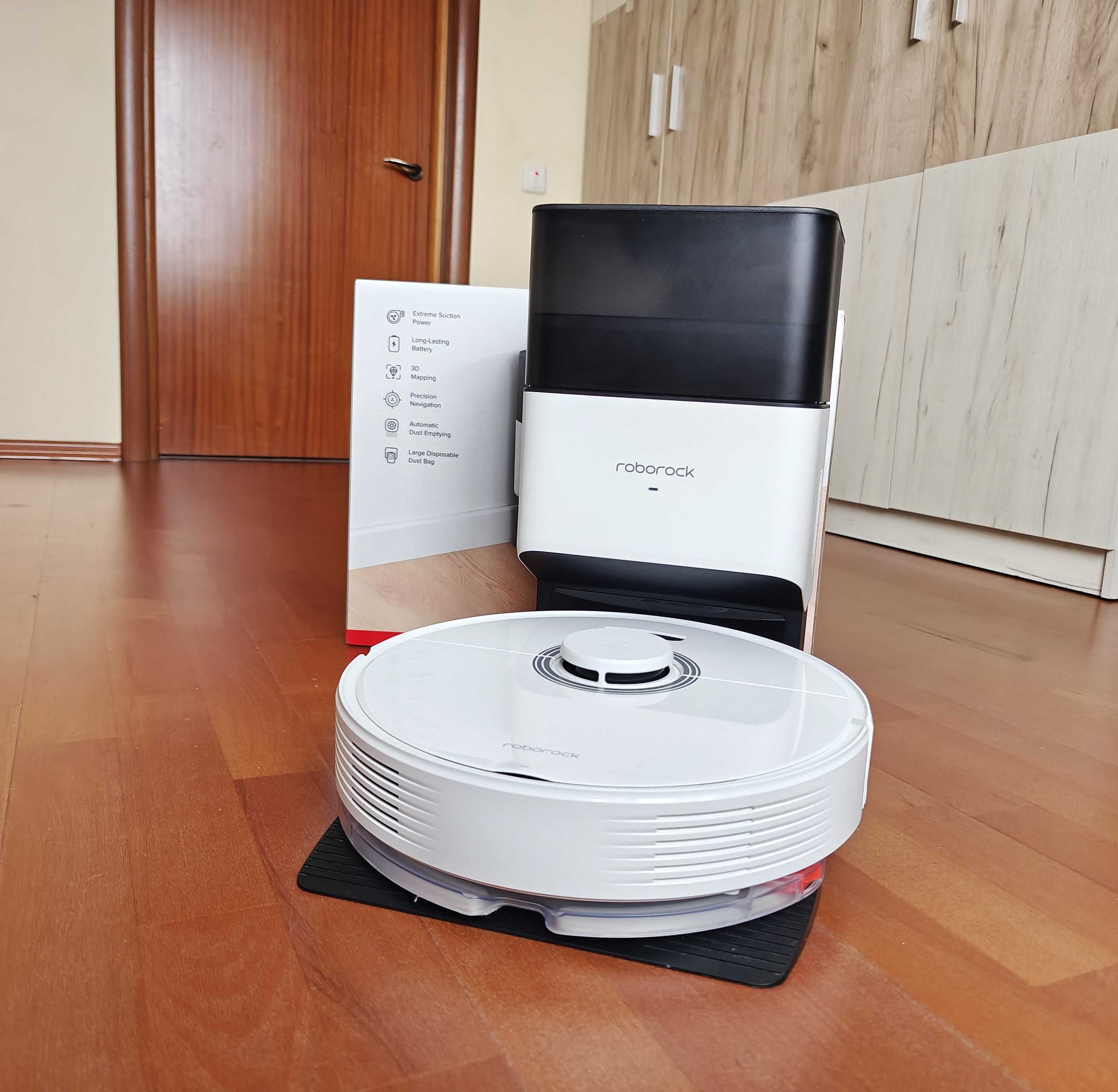 Робот пылесос Roborock Q7 Max Plus с самоочисткой ИДЕАЛ с расходниками