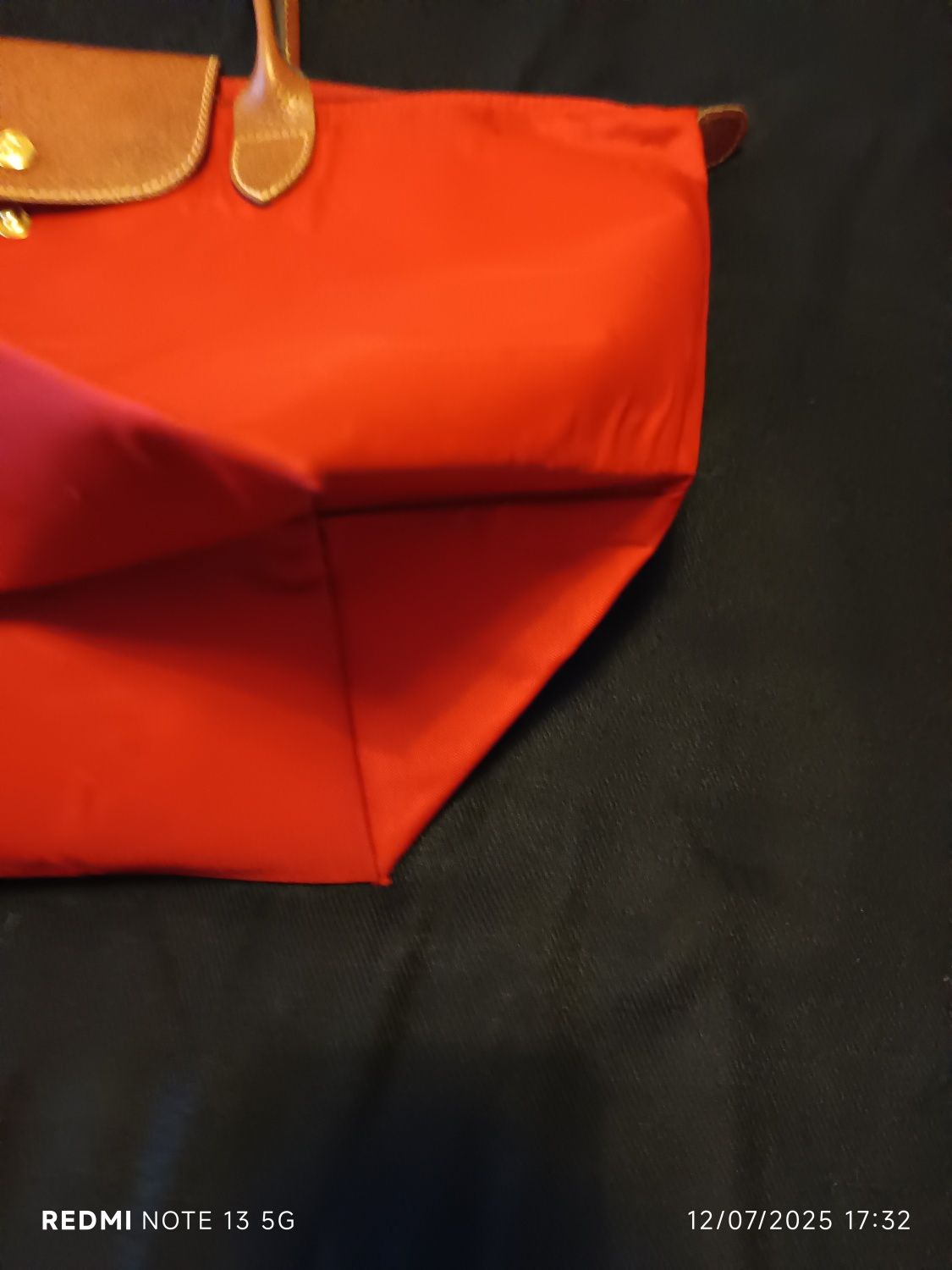 Bolsa longchamp vermelha
