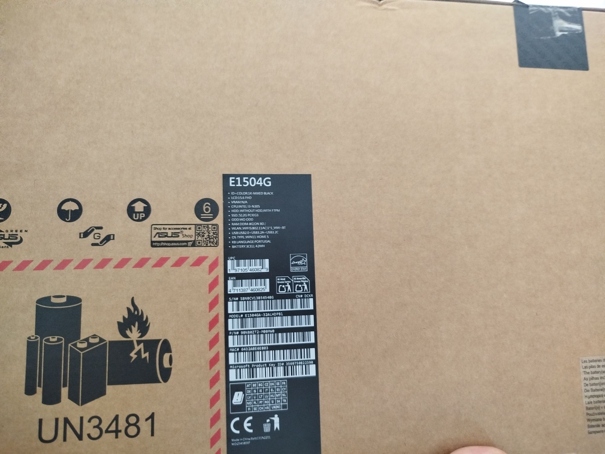 Computador Asus vivobook