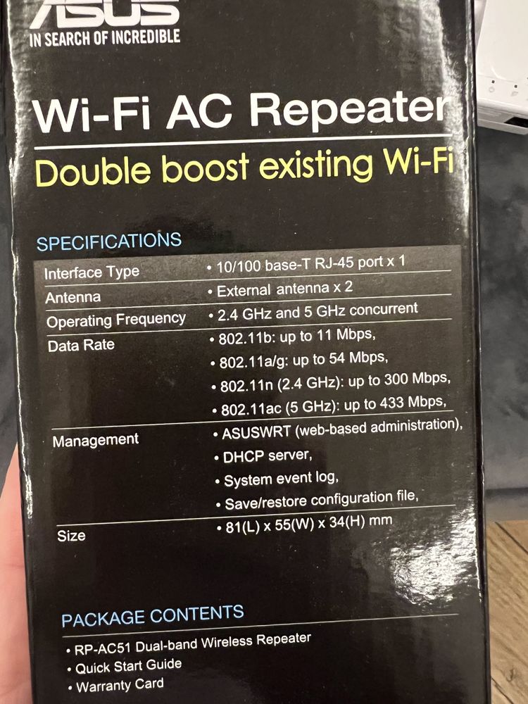 Wi-Fi AC Repeater