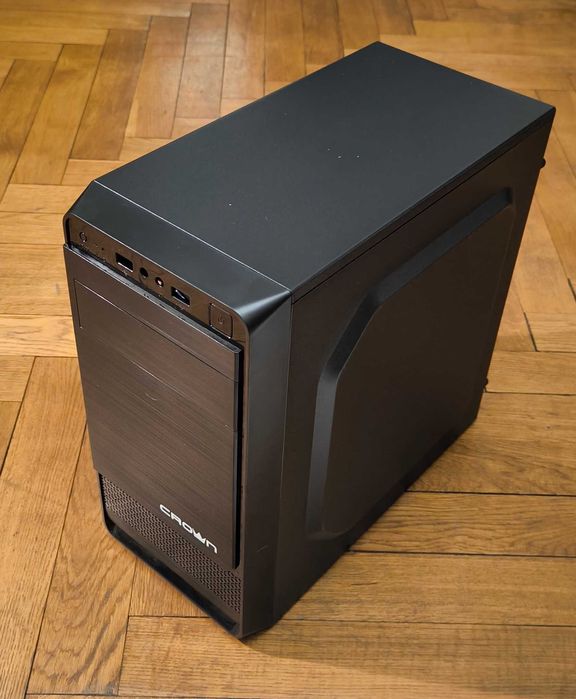 Корпус MiniATX 400W Crown CMC-410 (новий)