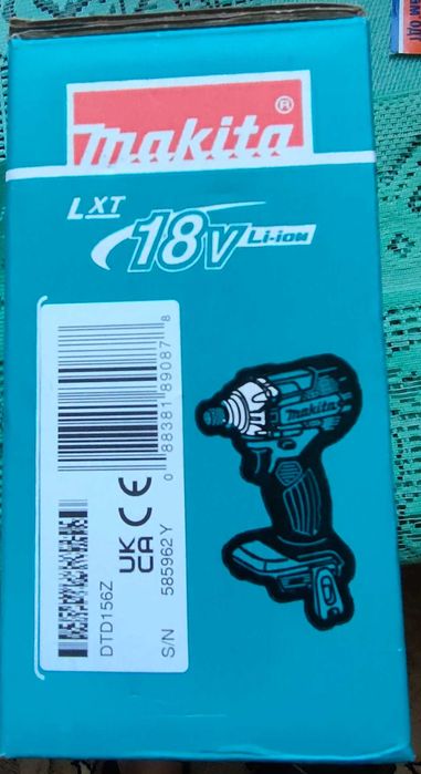 Lxt Makita DTD 156z шуруповерт 18v
