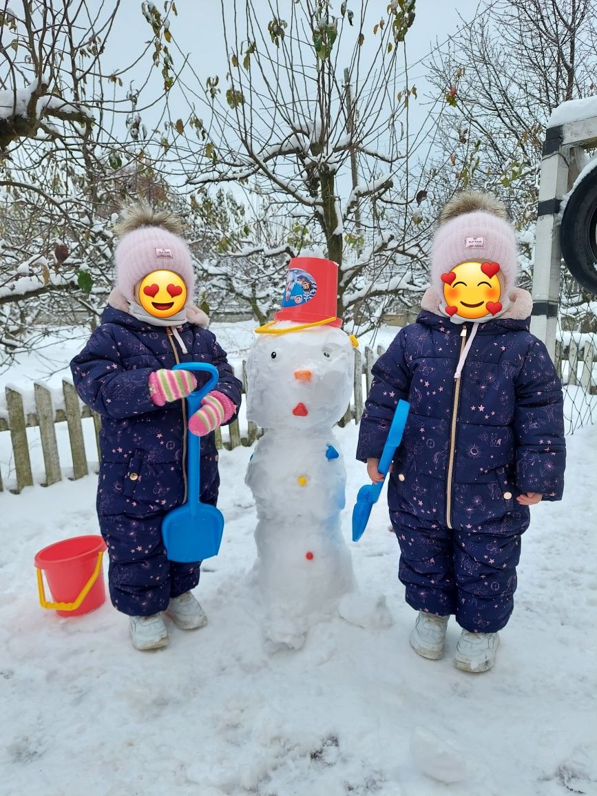 Зимовий комбінезон для дівчики