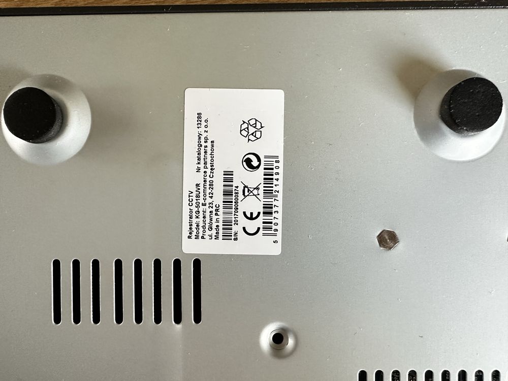 Rejestrator 5w1 Kenik KG-5018UVR – AHD/TVI/CVI/CVBS/IP