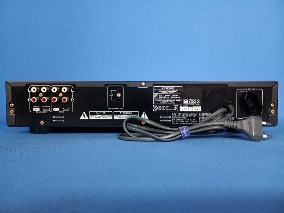 équalizador PIONEER GR 777