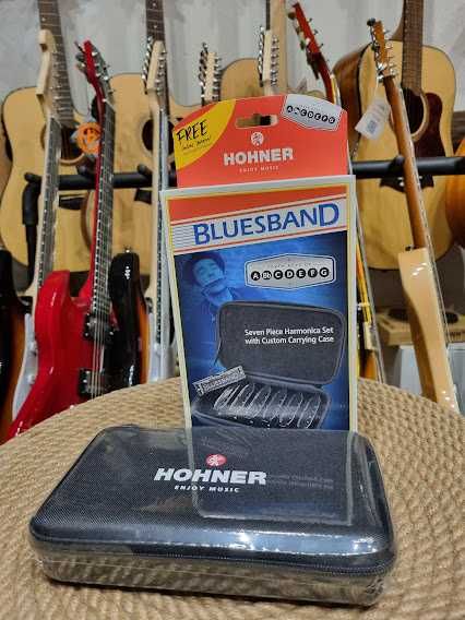 Hohner Blues Band zestaw 7 harmonijek + FUTERAŁ BluesBand harmonijka