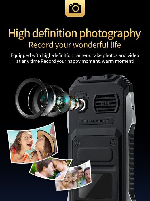 Telemóvel Antishock HappyHere A6