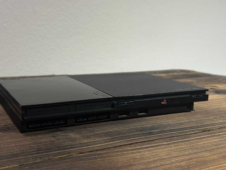 Playstation 2 (PS2) Slim - zestaw - ładna, po serwisie, plomba SONY