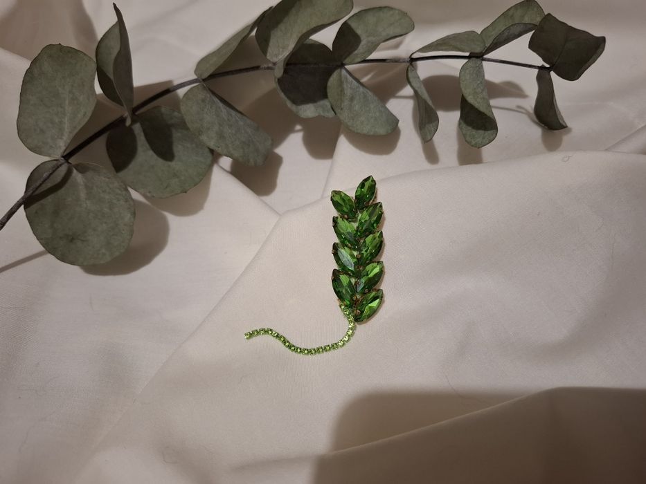 Брошка Колосок  ручна робота