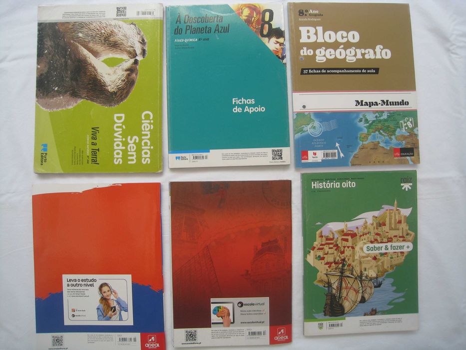 Cadernos de Atividades do 8º ano
