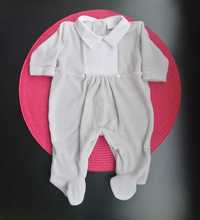 Babygrow veludo com golinha 0/1M