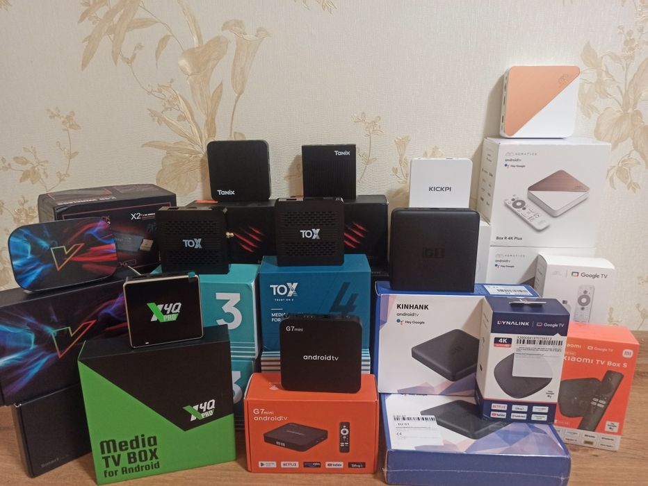 ТВ Смарт Приставки TOX 3 4/32 rev2 налаштована та інші