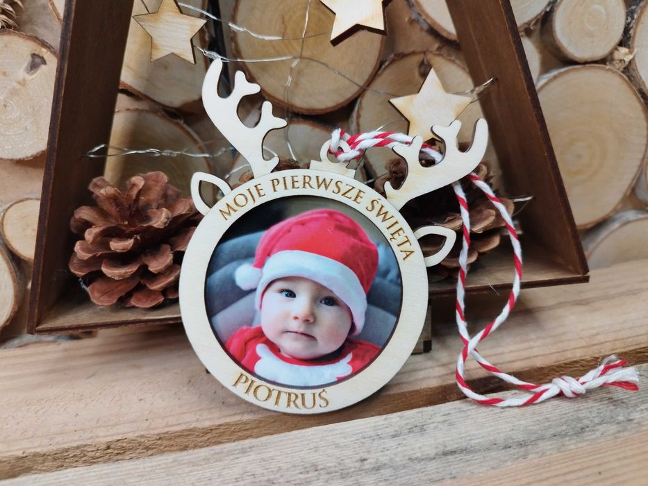 Fotobombka Foto bombka Bombka ze zdjęciem * Magnes * dla dziecka