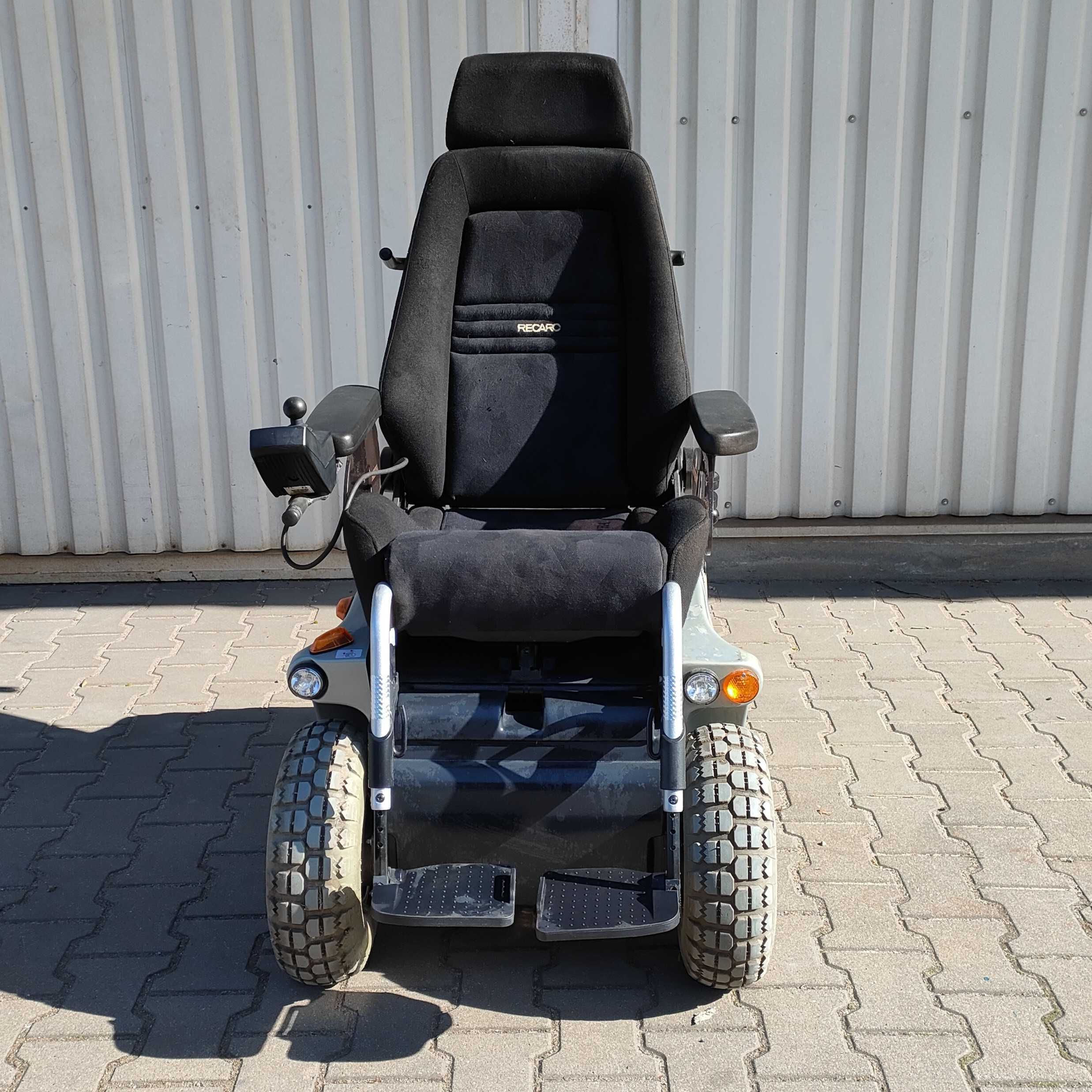 Wózek inwalidzki elektryczny terenowy Meyra Optimus II + fotel Recaro