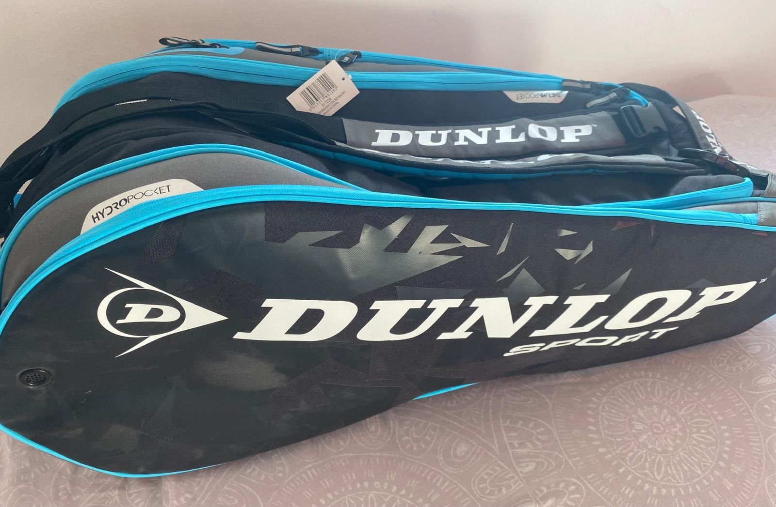 Saco de transporte de raquetes de tennis Dunlop