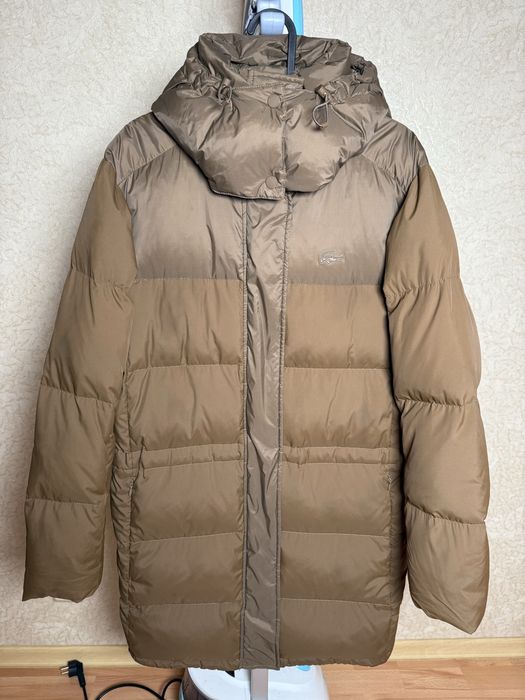 Пуховик куртка на пуху Lacoste размер 38