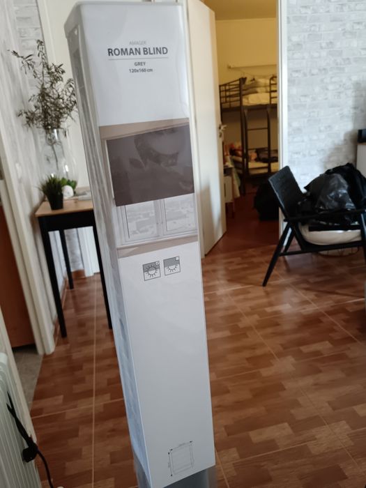 Estore em tecido Amager Roman Blind JYSK