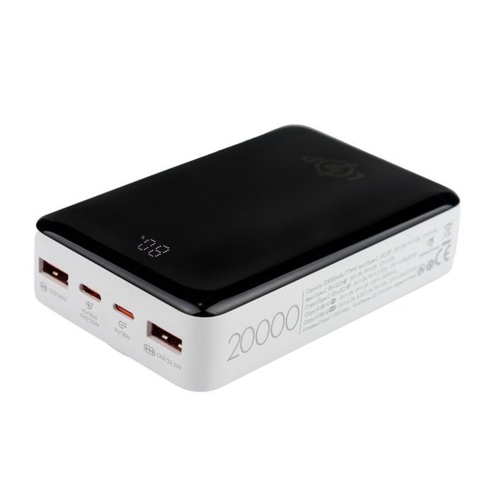 Повербанк powerbank Бездротовий  20000mAh новий з гарантією 1 рік