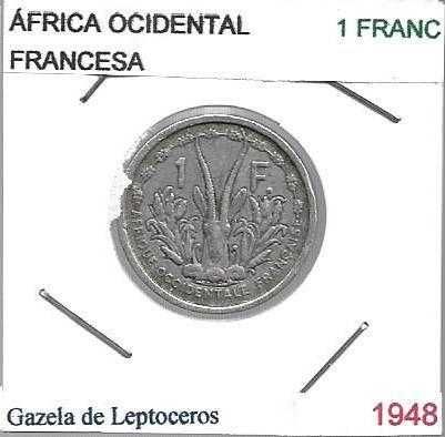 África Ocidental Francesa - - - - - - Moedas