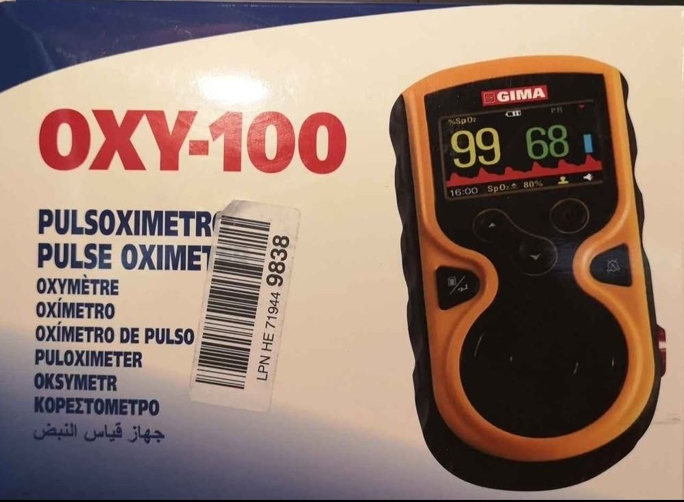Pulsoxymetr GIMA OXY 100