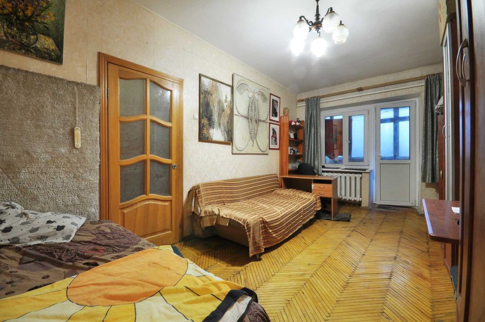 Без% 3-кім квартира б-р Котляревського 6/14 (Праці) 600м ст.м Дарниця