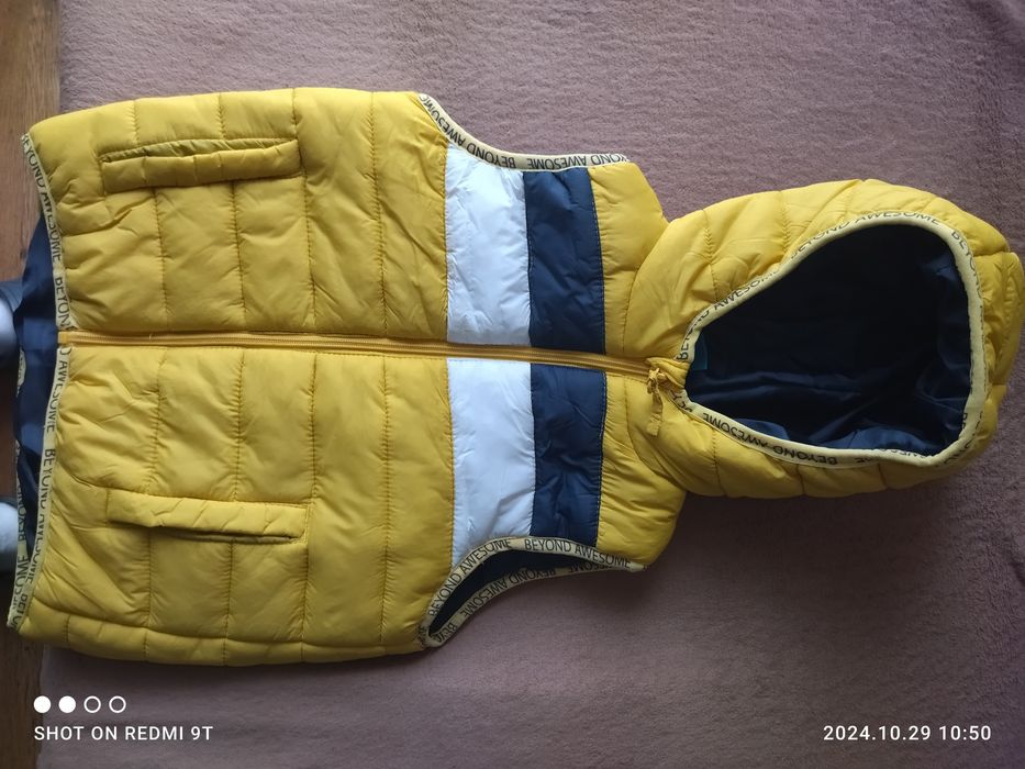 Bezrękawnik dla chłopca