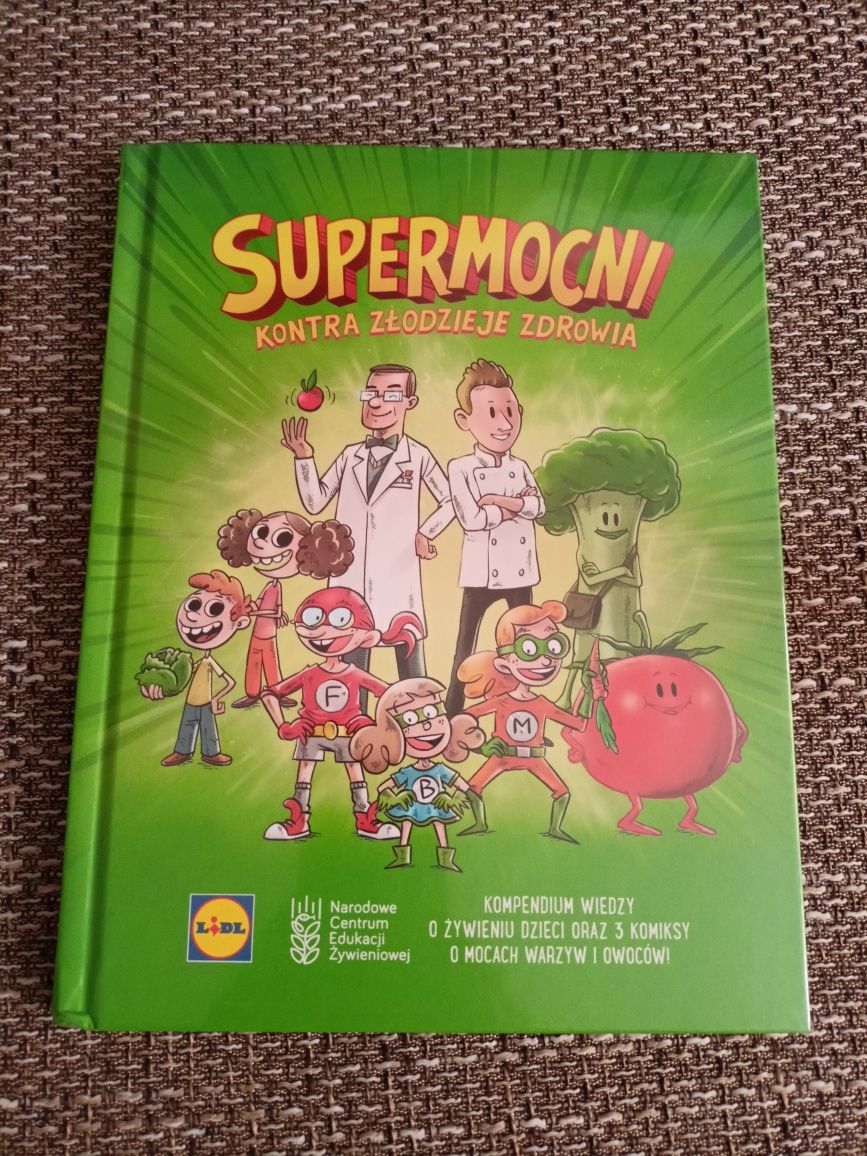 Supermocni wiedza+ zabawa