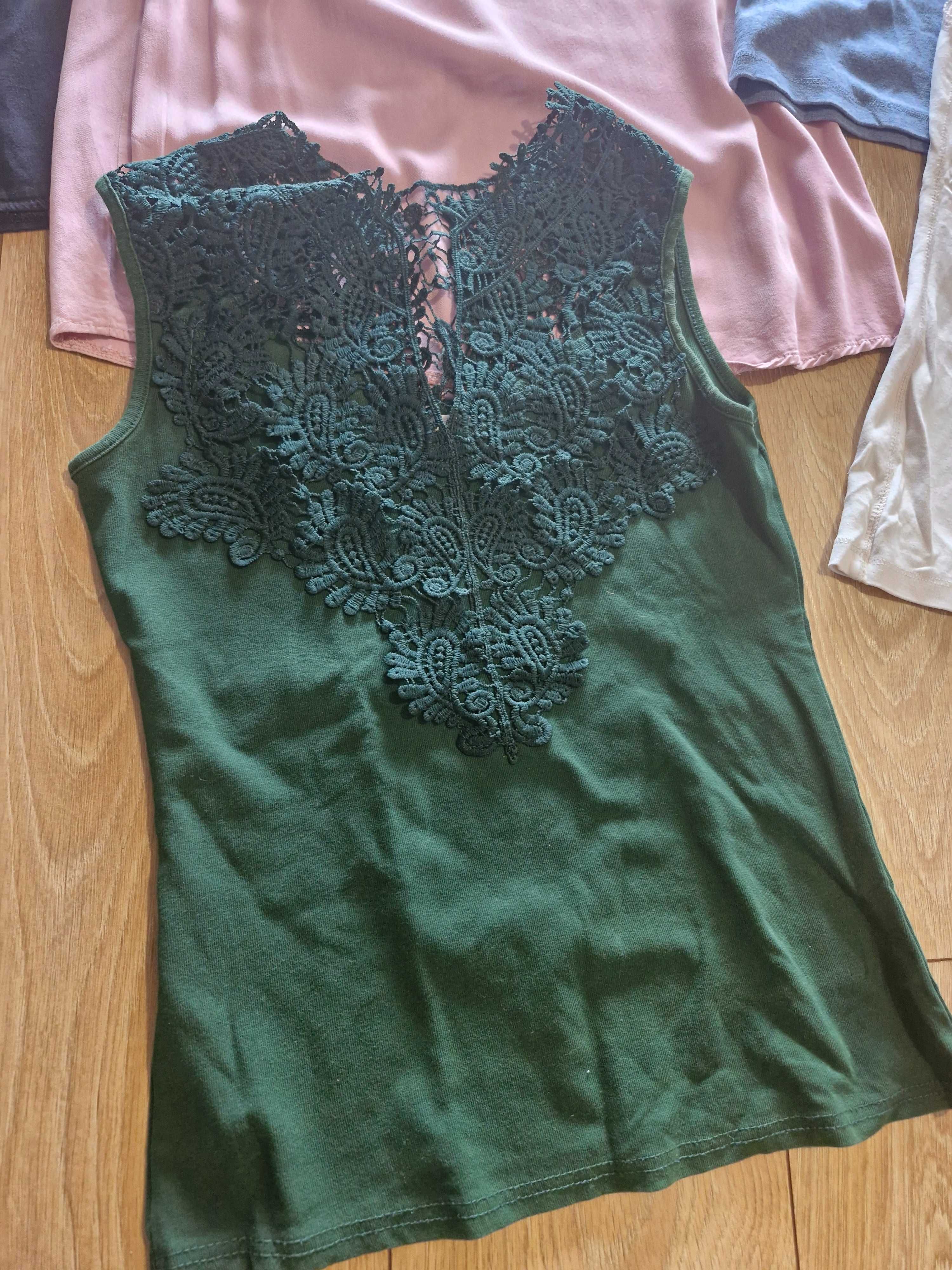 Zestaw 5 bluzek top S