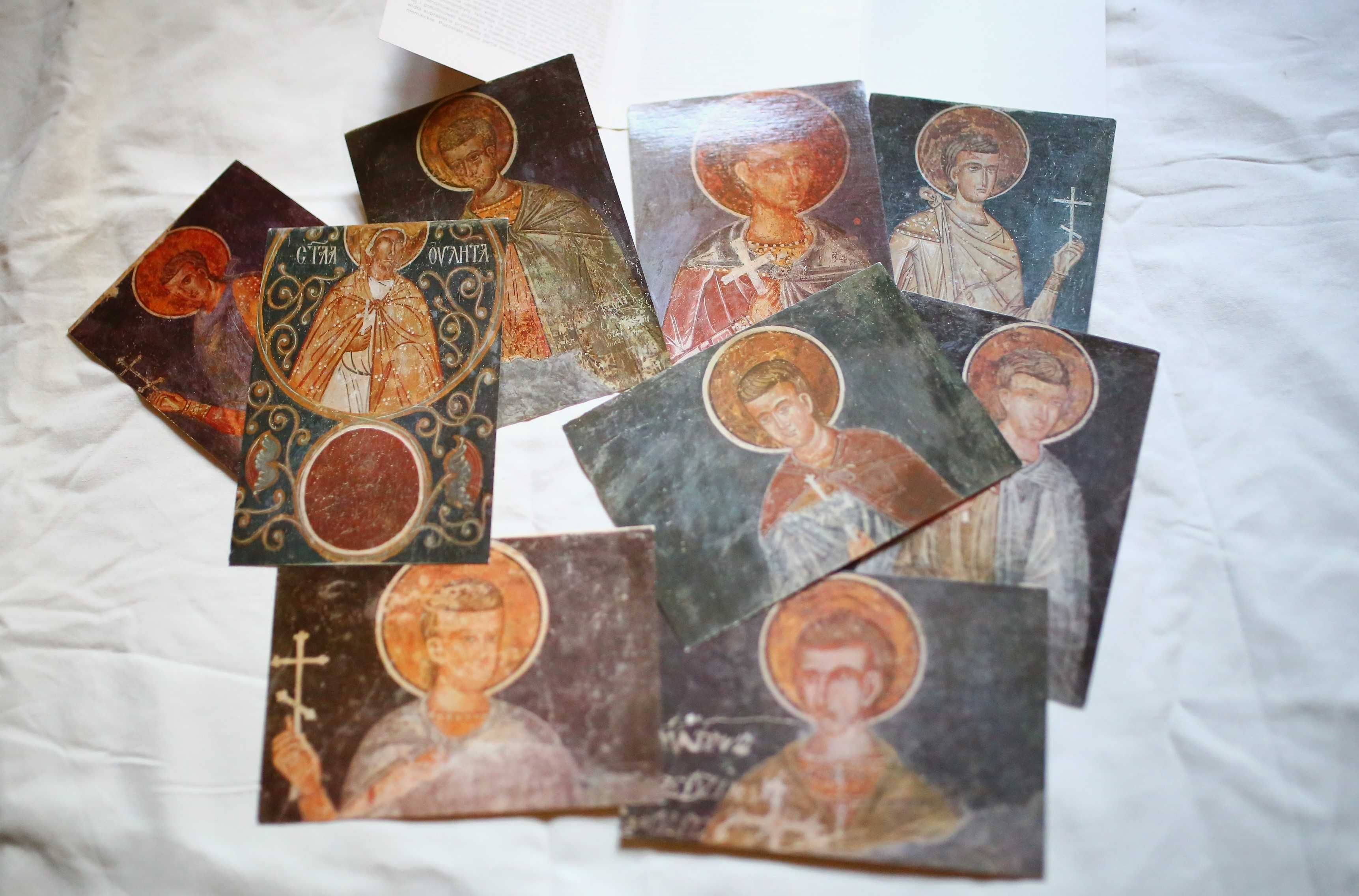 Freski z Supraśla - zbiór pocztówek