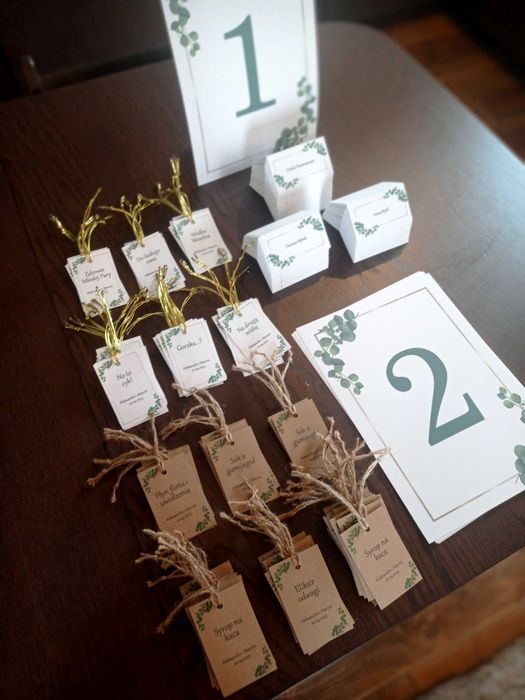 Zaproszenia ślubne, na chrzest, na komunię oraz wiele innych