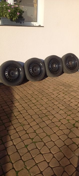 Koła felgi opony zimowe225x50x17 mercedes 5x112 z czujnikami