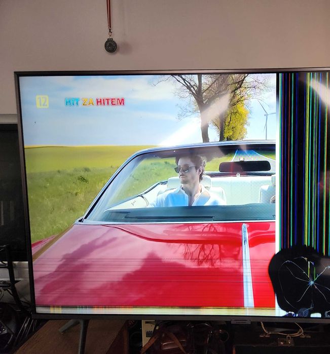 PŁASKI TELEWIZOR LED Samsung 43 cale UE43TU7100 YouTube Smart DVBT2