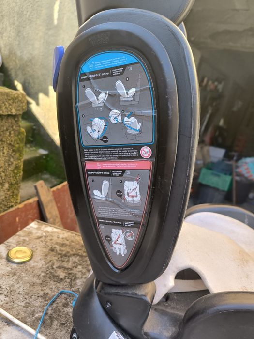 Carrinho de bebé e cadeira auto