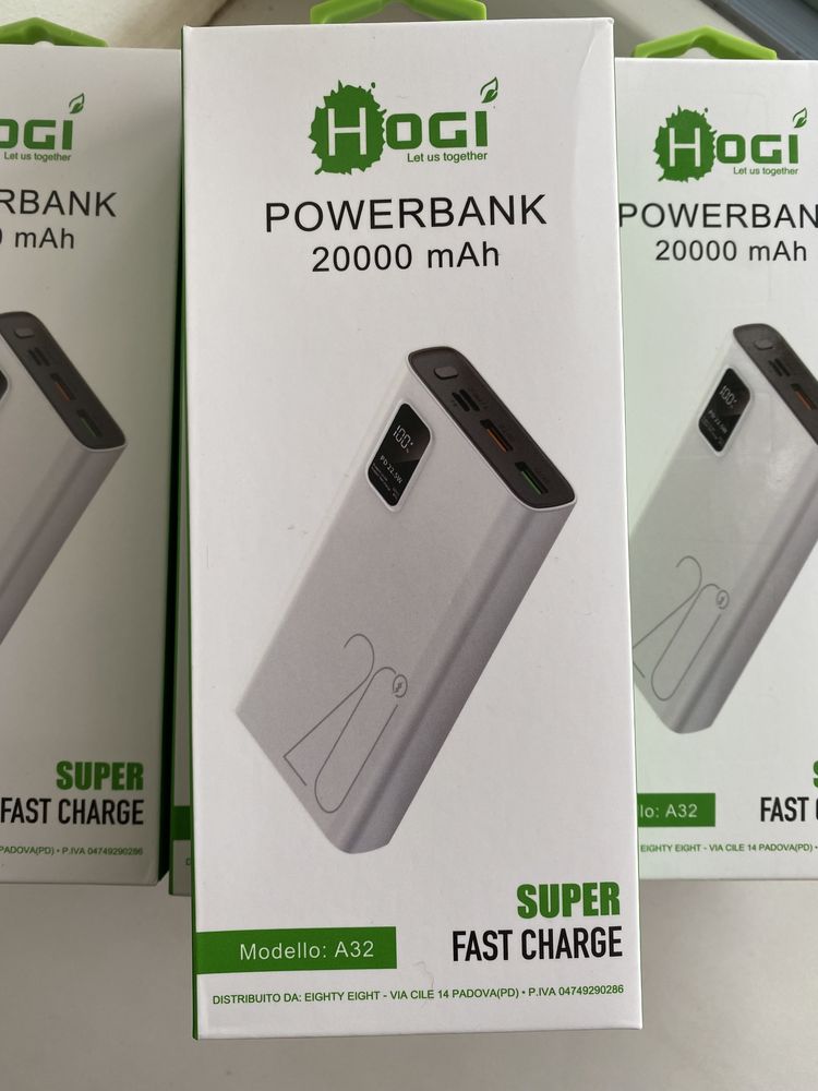 Павербанк 20000 mAh (22.5 w) быстрая зарядка