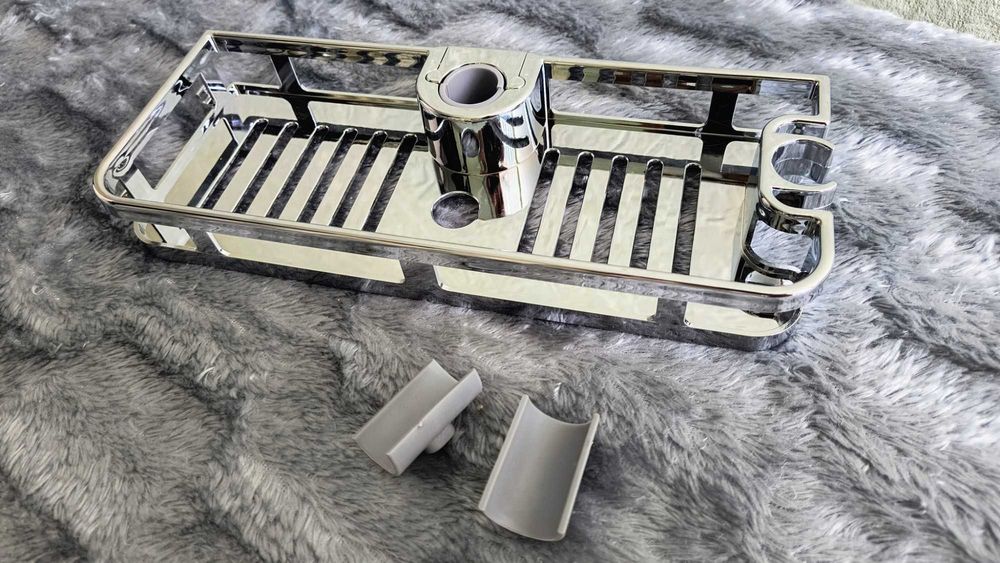 Полиця для ванної кімнати на душову стійку, нова