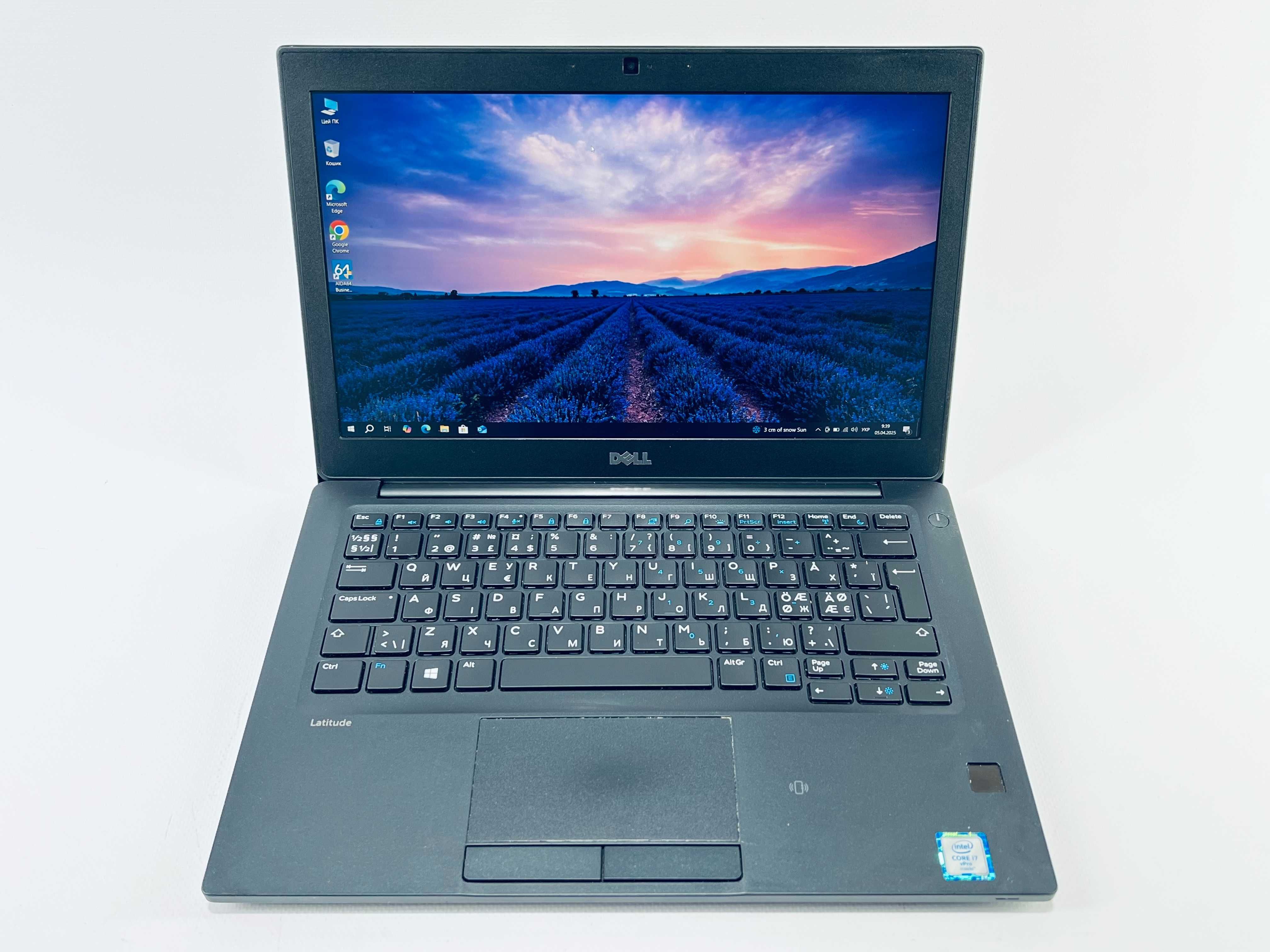 Ноутбук Dell Latitude 7280, i7-6600U, 16 gb, 256 gb, 12.5 IPS Full