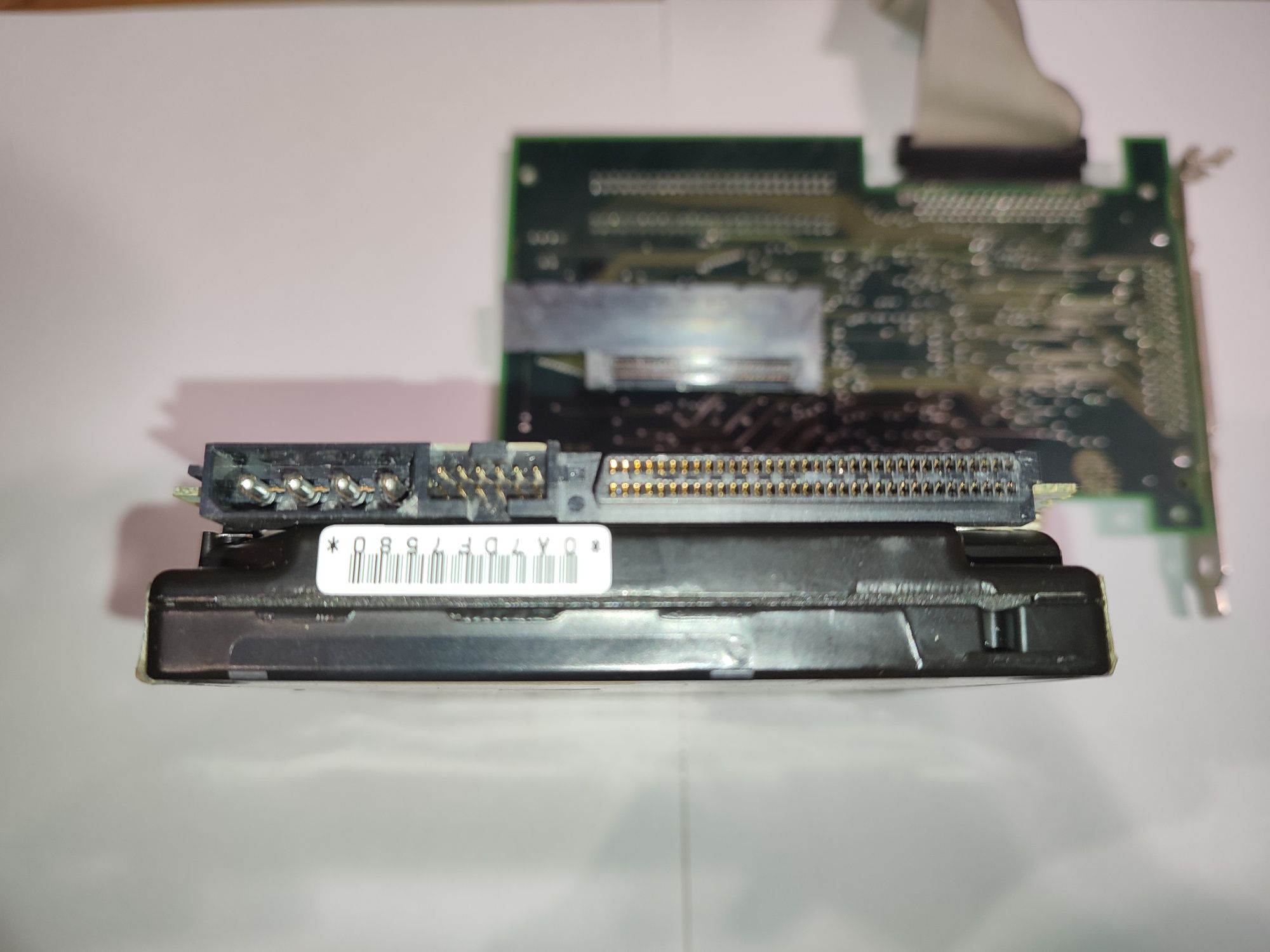 Ретро жорсткий SCSI Fujitsu Limited M2952QYF + Контролер