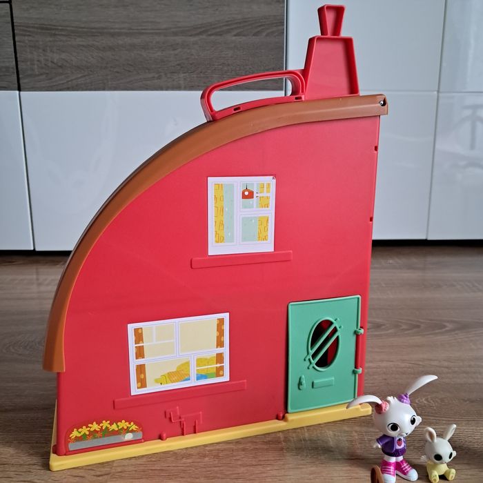 Zestaw domek bing sklep poli domek pando figurki