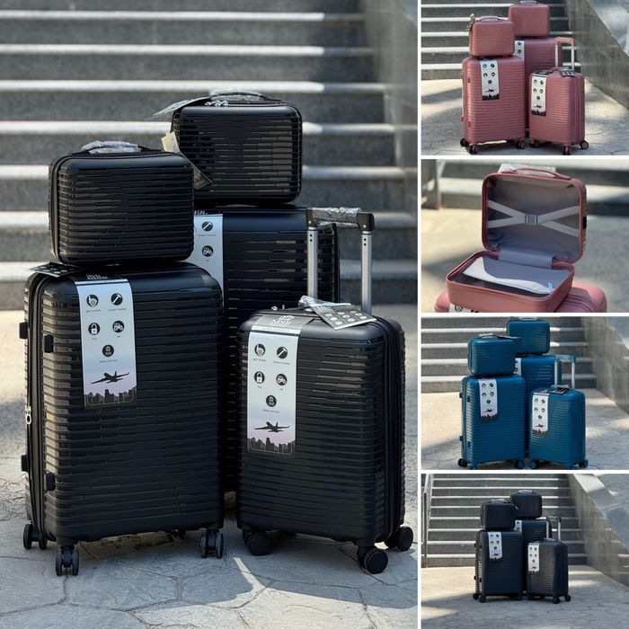 И ABS!и Полипропилен!Чемодан Польша на колесах,валіза,сумка на колесах