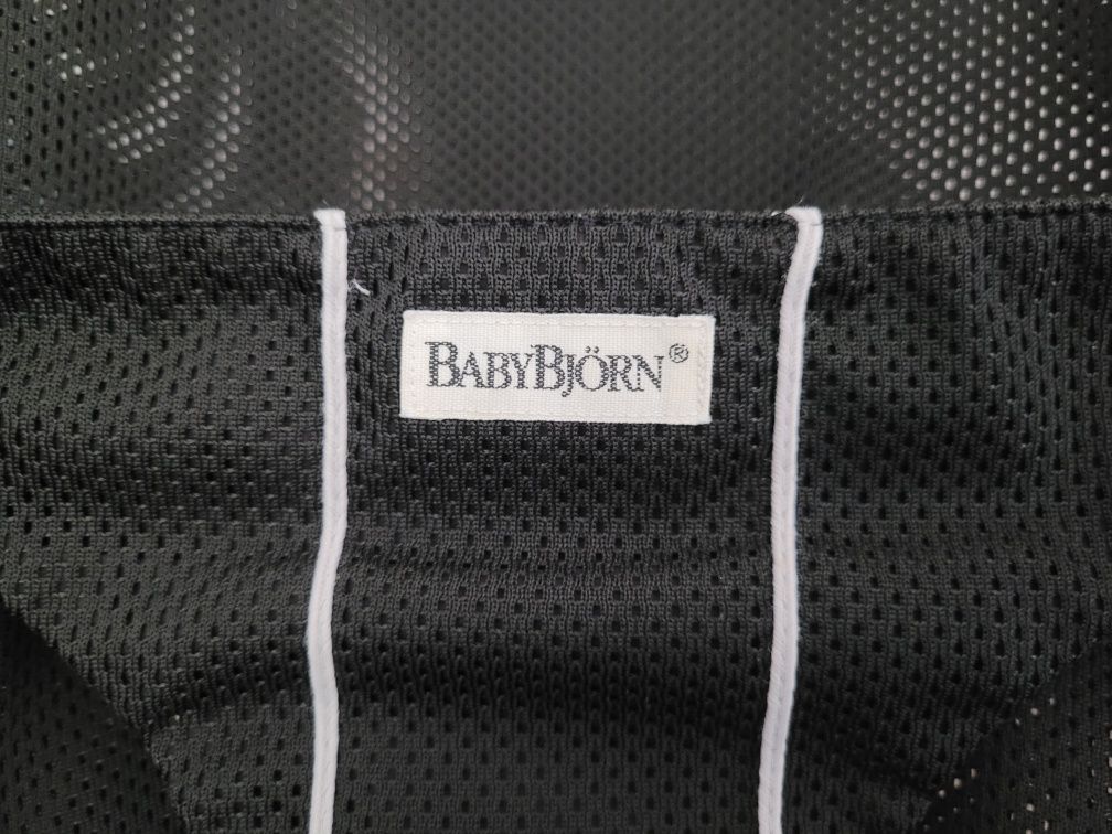 BabyBjorn SIATKA MESH bujaczek lezaczek czarny