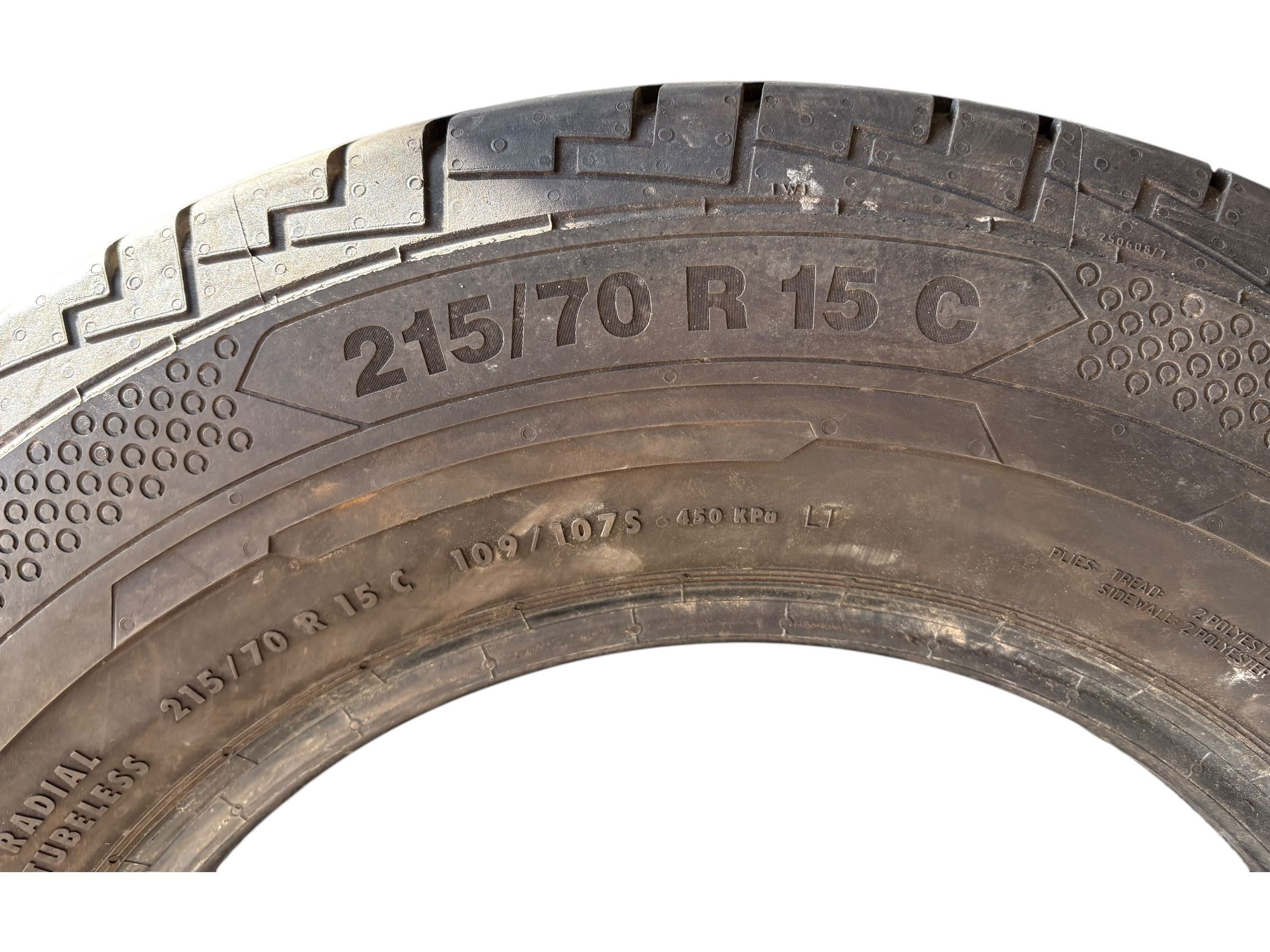 215/70/15C CONTINENTAL VAN CONTACT 100 109/107S 22 ROK