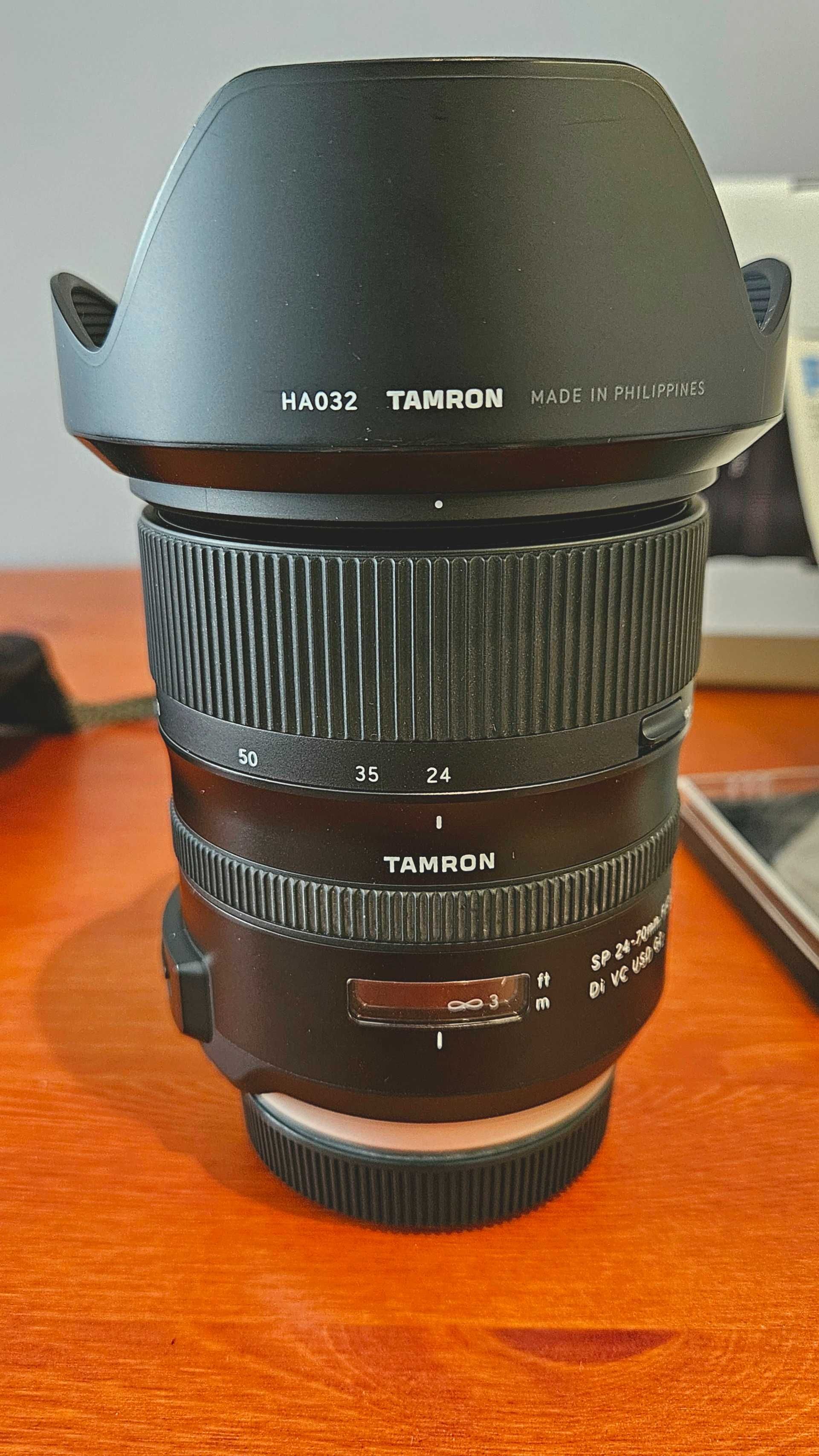 Tamron 24-70mm f/2.8 G2 SP (Canon EF) – komplet + filtry