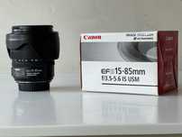 Objetiva Canon EF-S 15-85mm f/3,5-5.6 IS USM