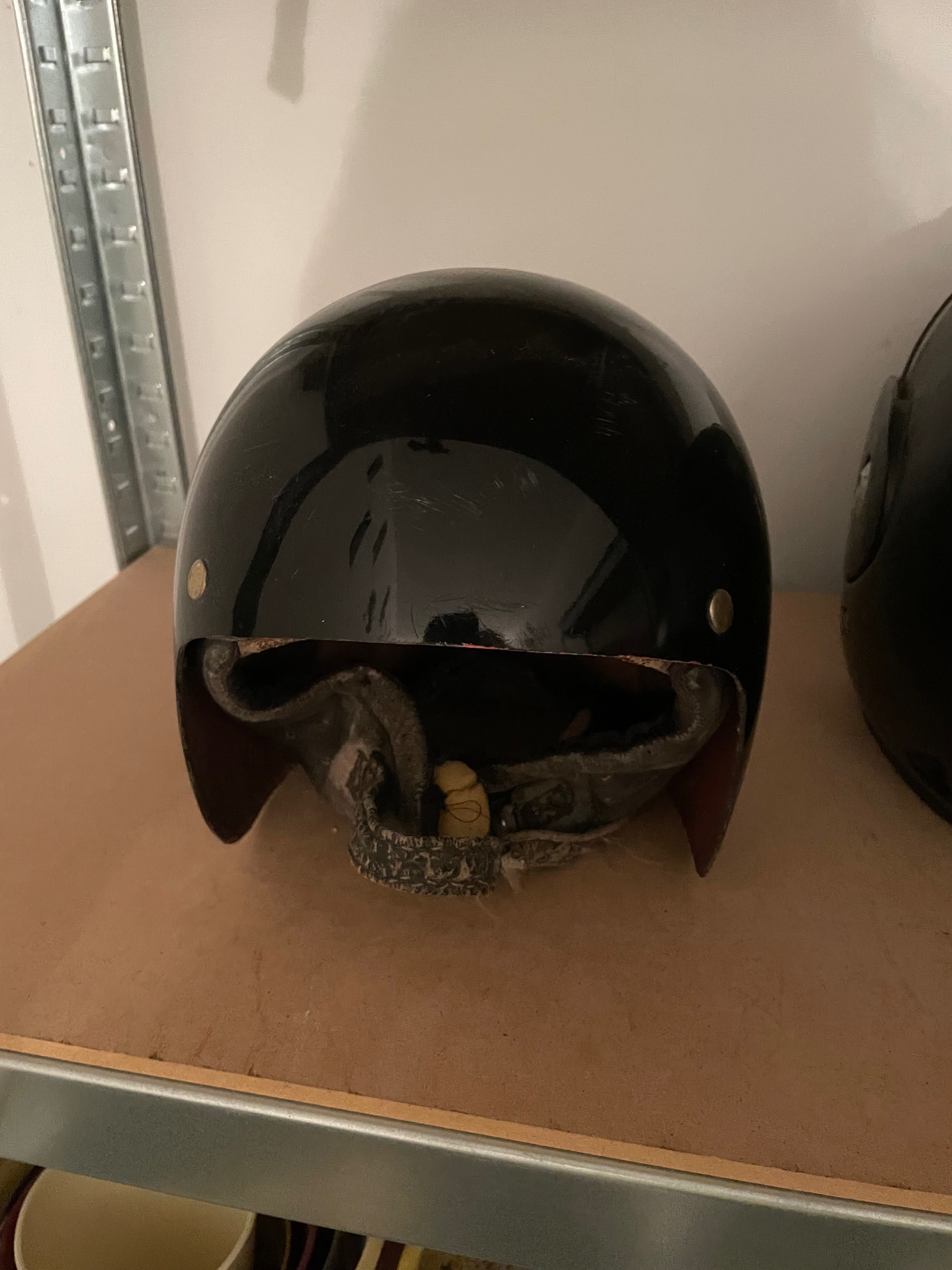 Kask na motor używany ORZECH