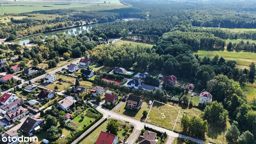 Działka 1080 m2 | Topowa lokalizacja | PNB nowoczesnego domu | Las