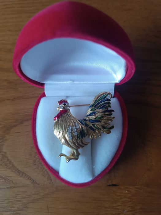 Брошка Півник прикраса  біжутерія